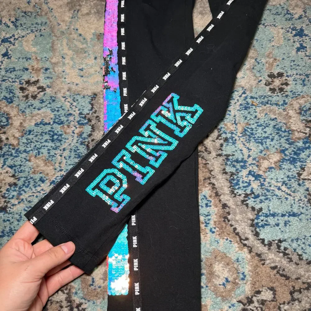 Pink Mermaid Bling Legging - Picture 2 of 4